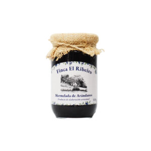 mermelada artesana de arándanos | elaborada con arándanos de finca el ribeiro