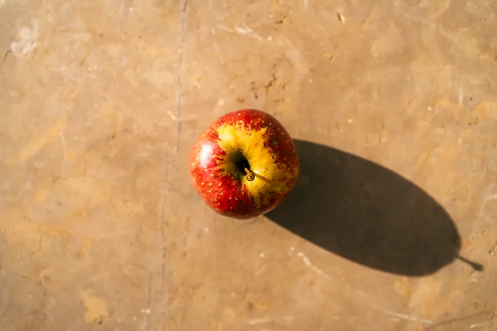 Manzana florina fresca producto asturiano natural