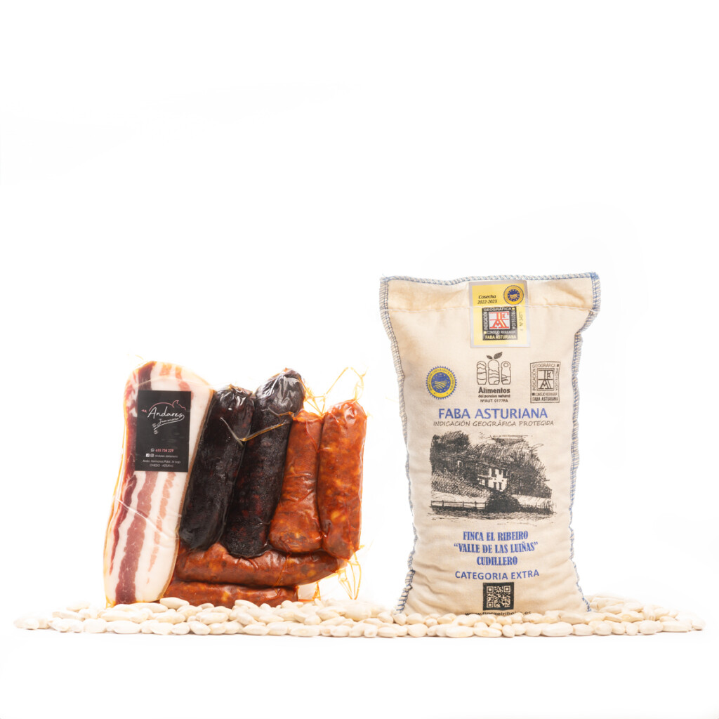 pack fabada compango fabes chorizo morcilla asturiano