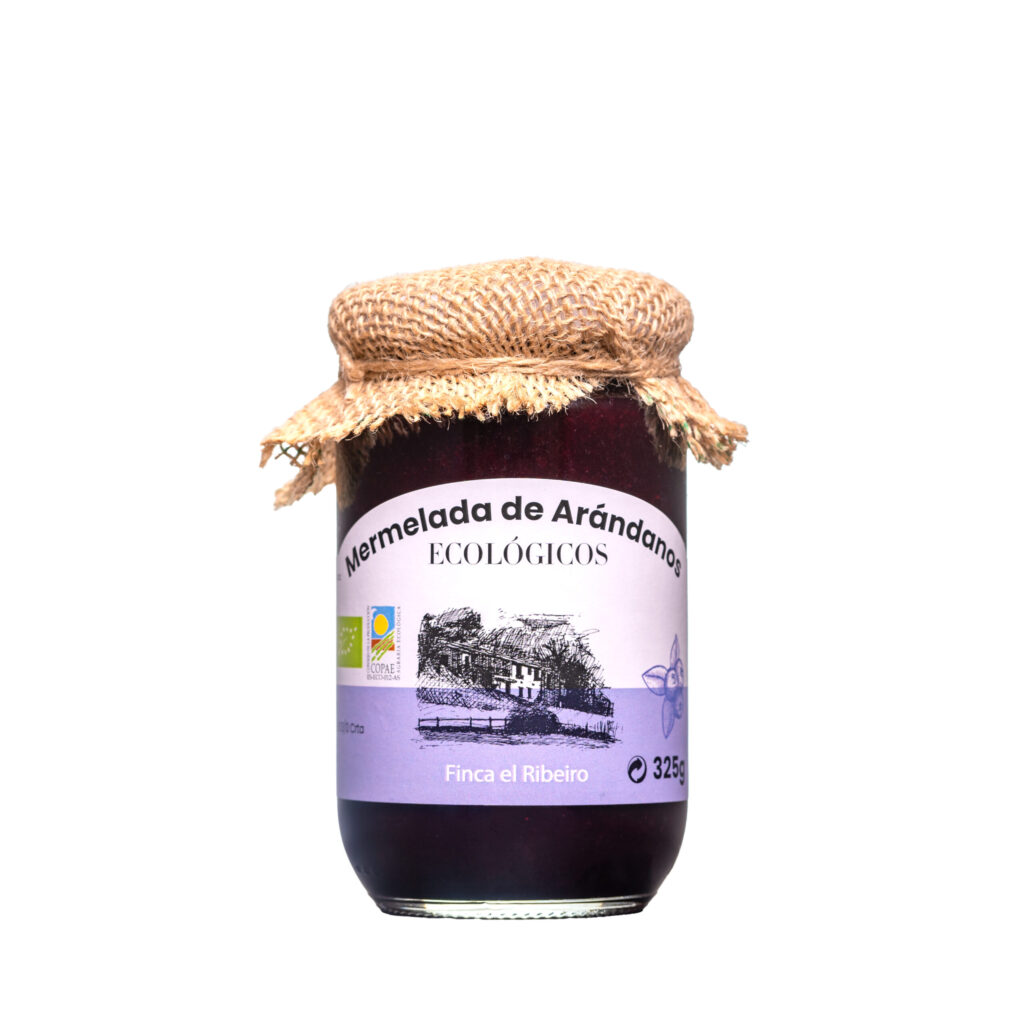mermelada de arándanos ecológica asturiana