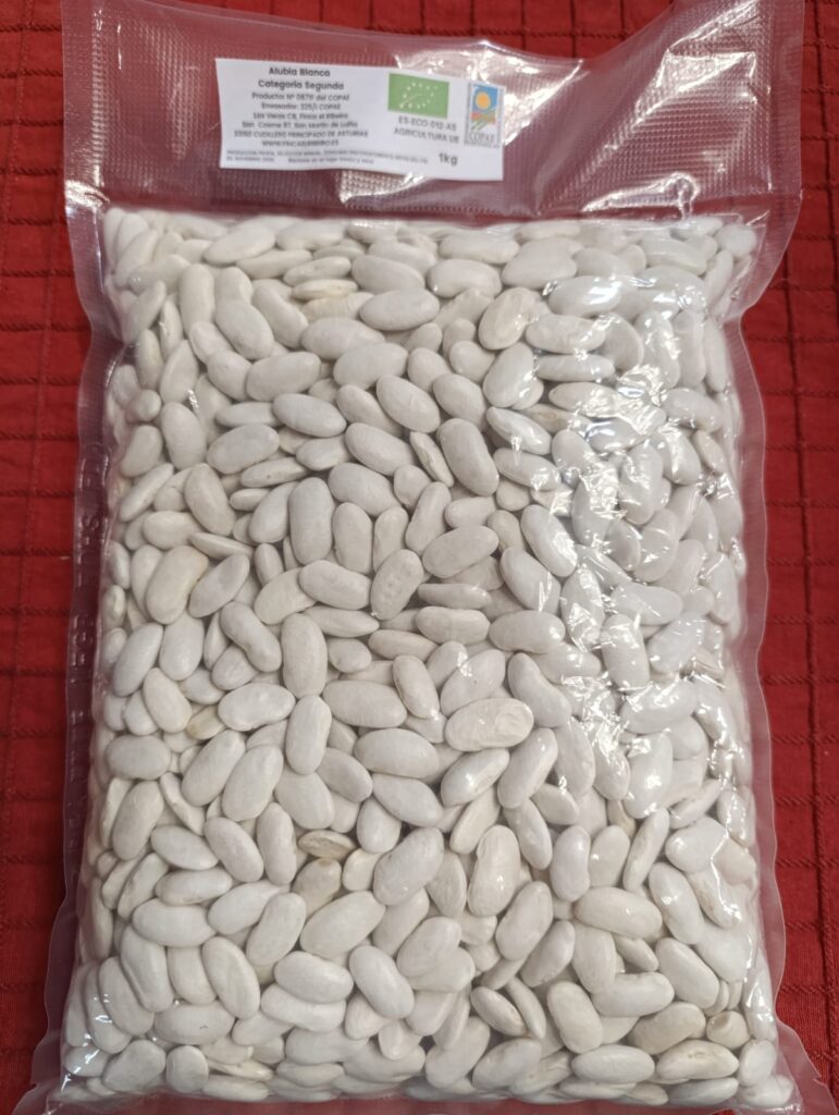 alubia blanca categoría segunda ecológica